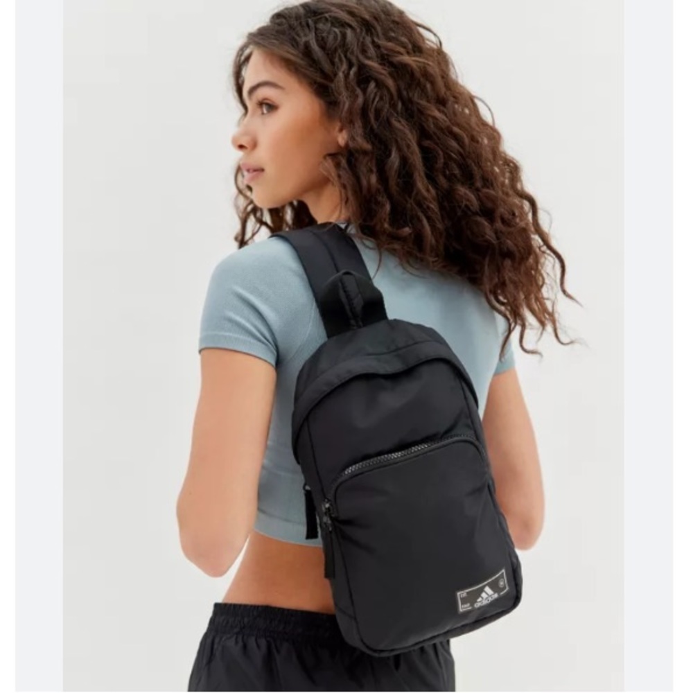 Adidas Essentials 2 Sling Crossbody Bag/Backpack - Black